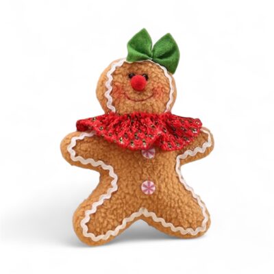 Christmas Wool Ornament - Ginger Breadwoman