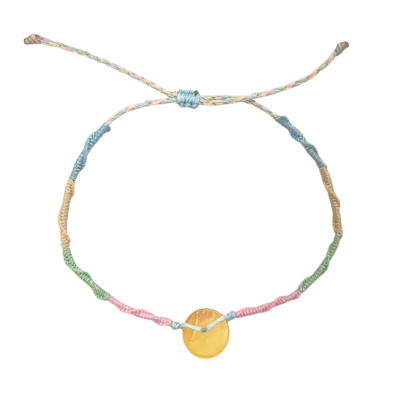 Meraki Town - Single Stone Bracelet in Amber