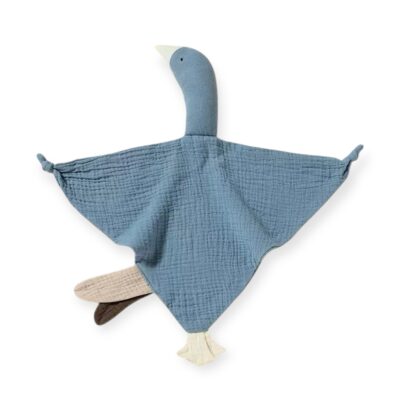 Ducky Muslin Comforter Blanket in Sage