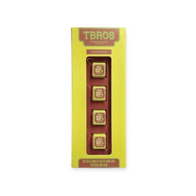 Tbros Chocolate - Dark Chocolate 55% Oolong Tea With Soft-dried Coconut 18g