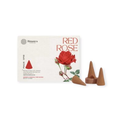 Dimantra - "Red Rose" Cone Incense