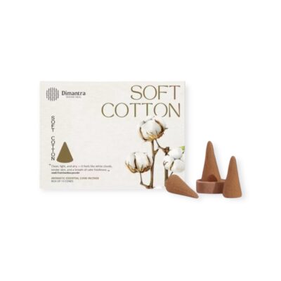 Dimantra - "Soft Cotton" Cone Incense