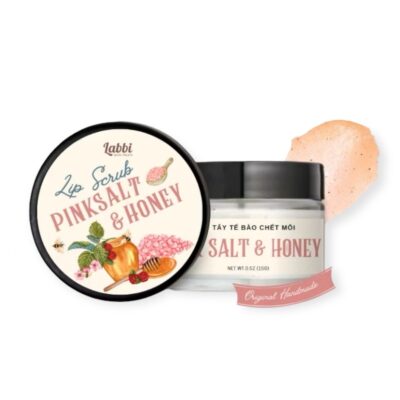 Labbi - "Pink Salt & Honey" Lip Scrub