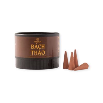 Dimantra - "Bach Thao" Cone Incense (Hundred Herbs)