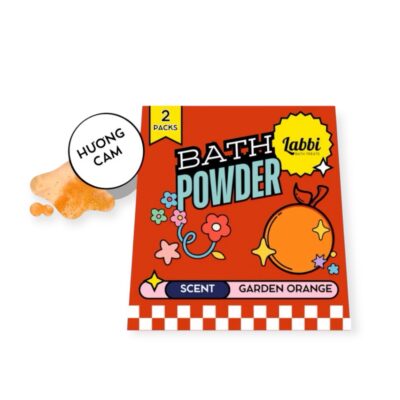 Labbi - "Garden Orange" Bath Powder