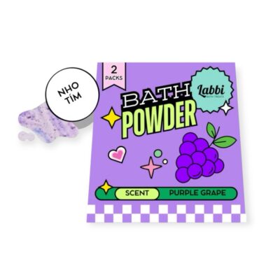 Labbi - "Purple Grape" Bath Powder