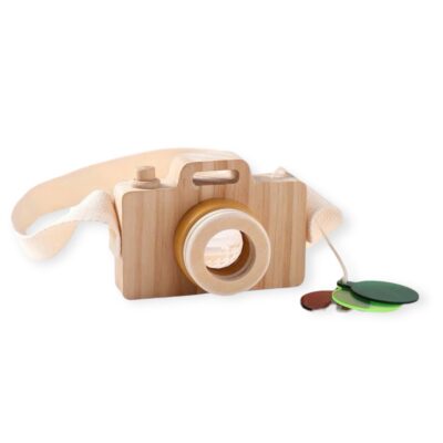 Wooden Kids Camera
